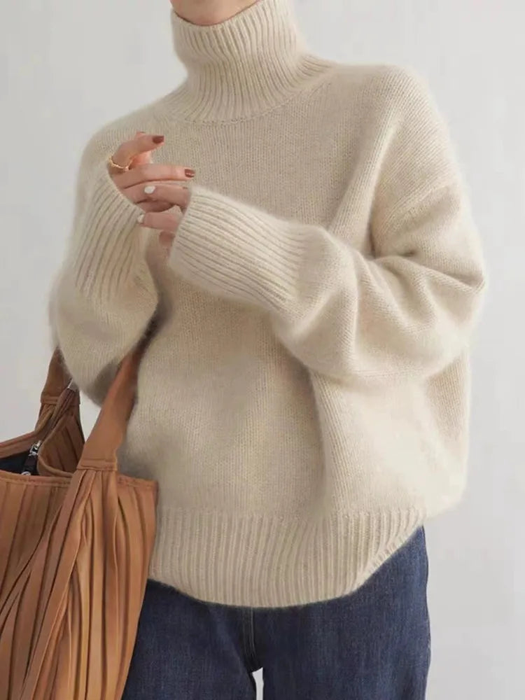 Isabella - Rollkragenpullover aus Kaschmir