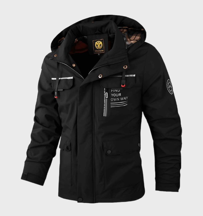 Mira | Taillierte Winterjacke für Herren – winddicht &amp; wasserabweisend