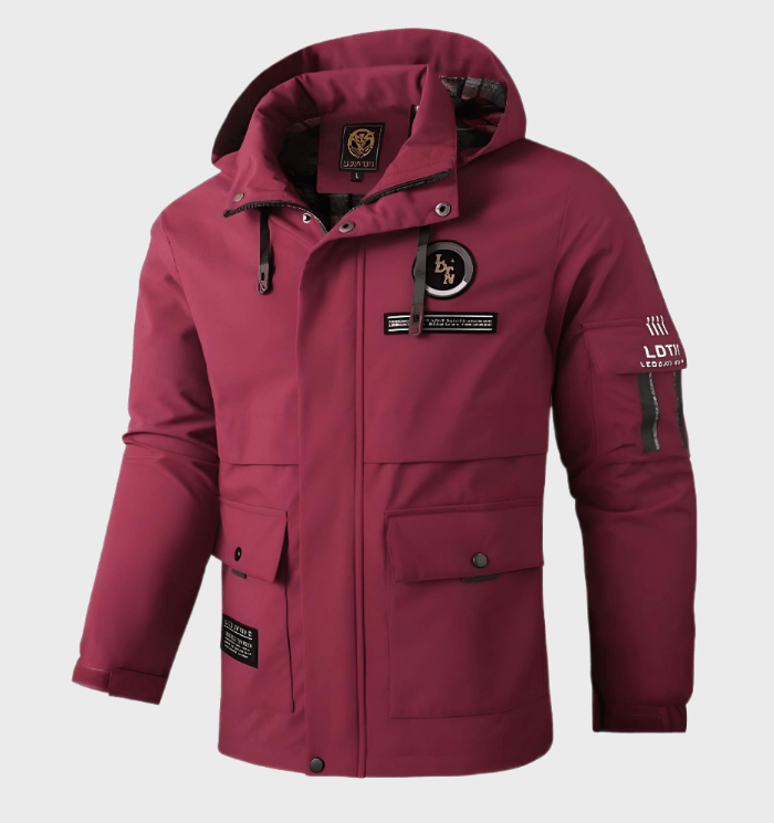 Mira | Taillierte Winterjacke für Herren – winddicht &amp; wasserabweisend