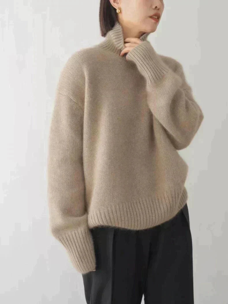 Isabella - Rollkragenpullover aus Kaschmir
