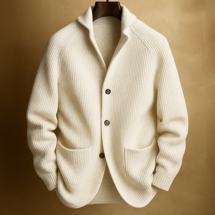 SILVORO | STRICKJACKE AUS RIPPWOLLE FÜR HERREN