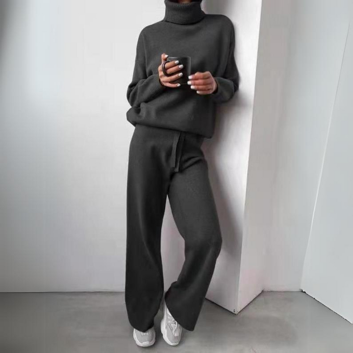 Karina - 2-teiliges Set, Rollkragen und lange Hose