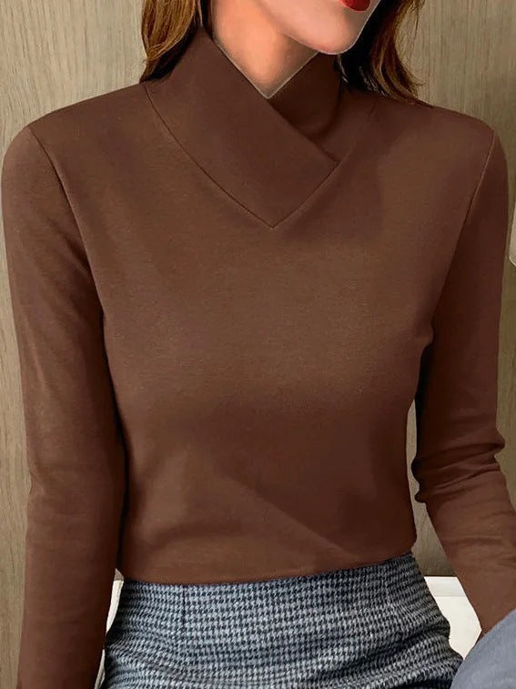 Anastasia™ | Eleganter Rollkragenpullover mit hohem Kragen