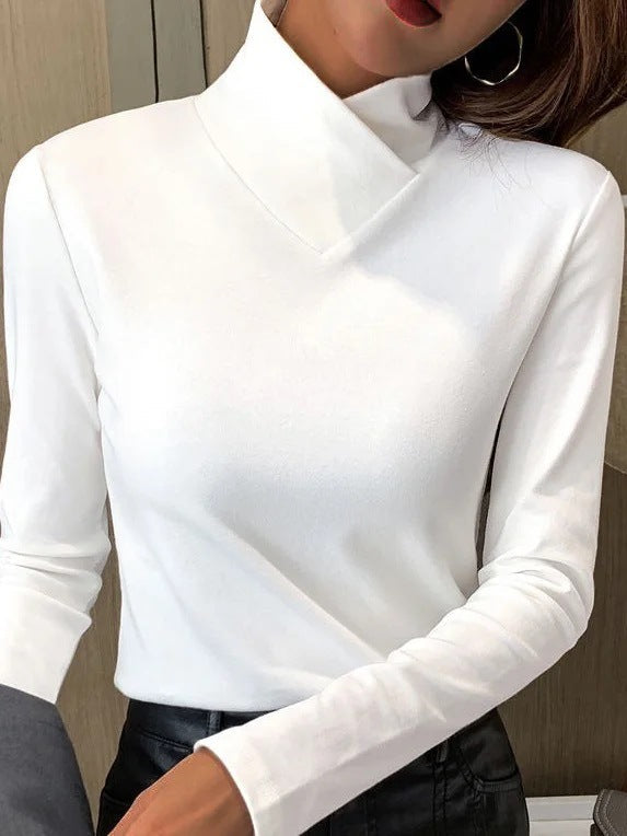Anastasia™ | Eleganter Rollkragenpullover mit hohem Kragen