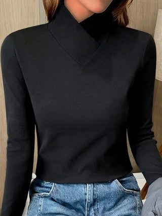 Anastasia™ | Eleganter Rollkragenpullover mit hohem Kragen