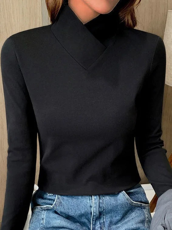 Anastasia™ | Eleganter Rollkragenpullover mit hohem Kragen