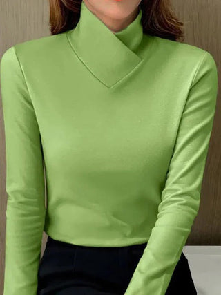 Anastasia™ | Eleganter Rollkragenpullover mit hohem Kragen