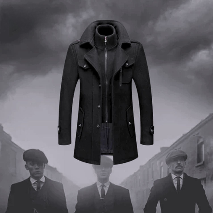 Mira | Herren-Wollmantel im Peaky-Blinders-Stil