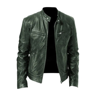 Mira | Lässige Lederjacke für Herren