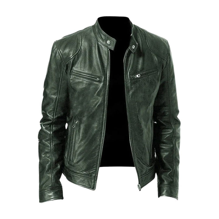 Mira | Lässige Lederjacke für Herren