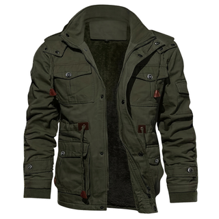 Mira | Lange Outdoor-Herrenjacke – Heavy-Duty &amp; warm gefüttert