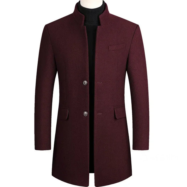 Mira | Herren-Trenchcoat aus Kaschmir-Wolle