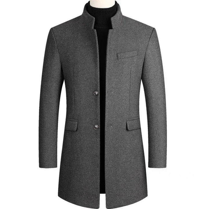 Mira | Herren-Trenchcoat aus Kaschmir-Wolle