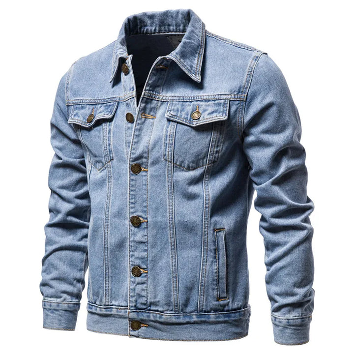 Mira | Denim-Motorradjacke für Herren – robust &amp; zeitlos