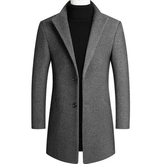 Mira | Herren-Trenchcoat aus Kaschmir-Wolle