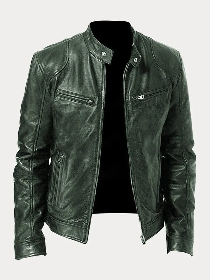 Ludwig | Jacke in Lederoptik