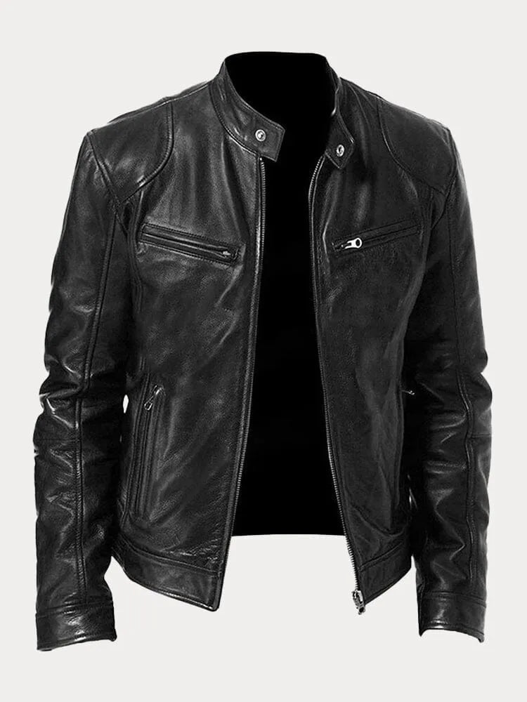 Ludwig | Jacke in Lederoptik