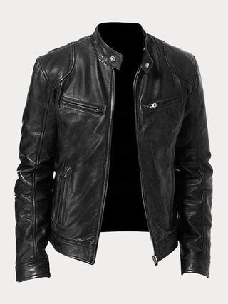 Ludwig | Jacke in Lederoptik