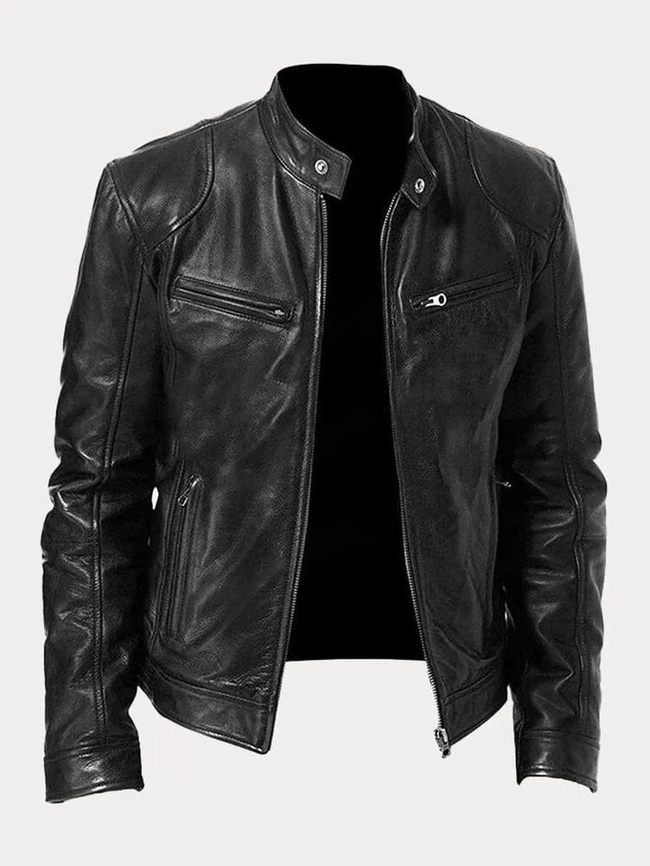 Ludwig | Jacke in Lederoptik
