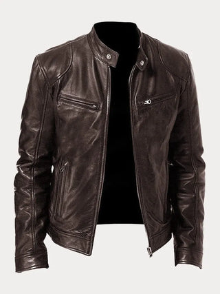 Ludwig | Jacke in Lederoptik