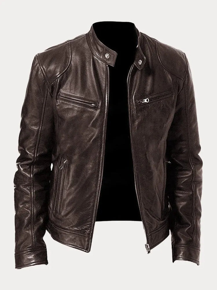 Ludwig | Jacke in Lederoptik