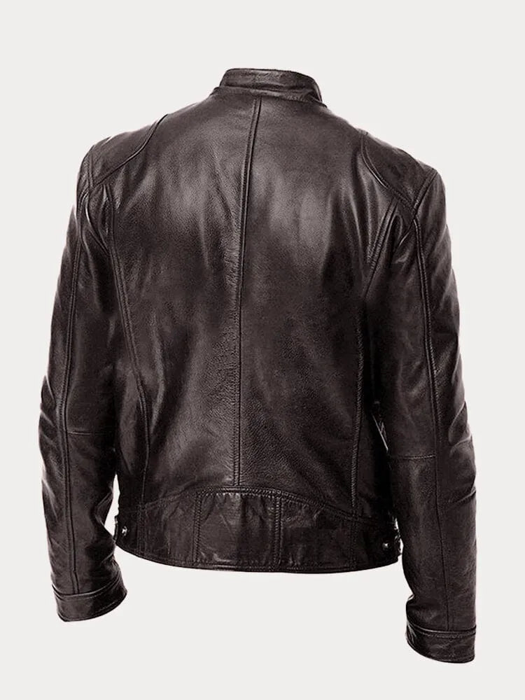 Ludwig | Jacke in Lederoptik