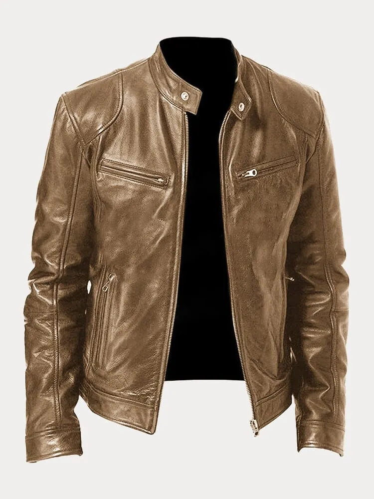 Ludwig | Jacke in Lederoptik