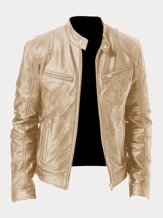Ludwig | Jacke in Lederoptik