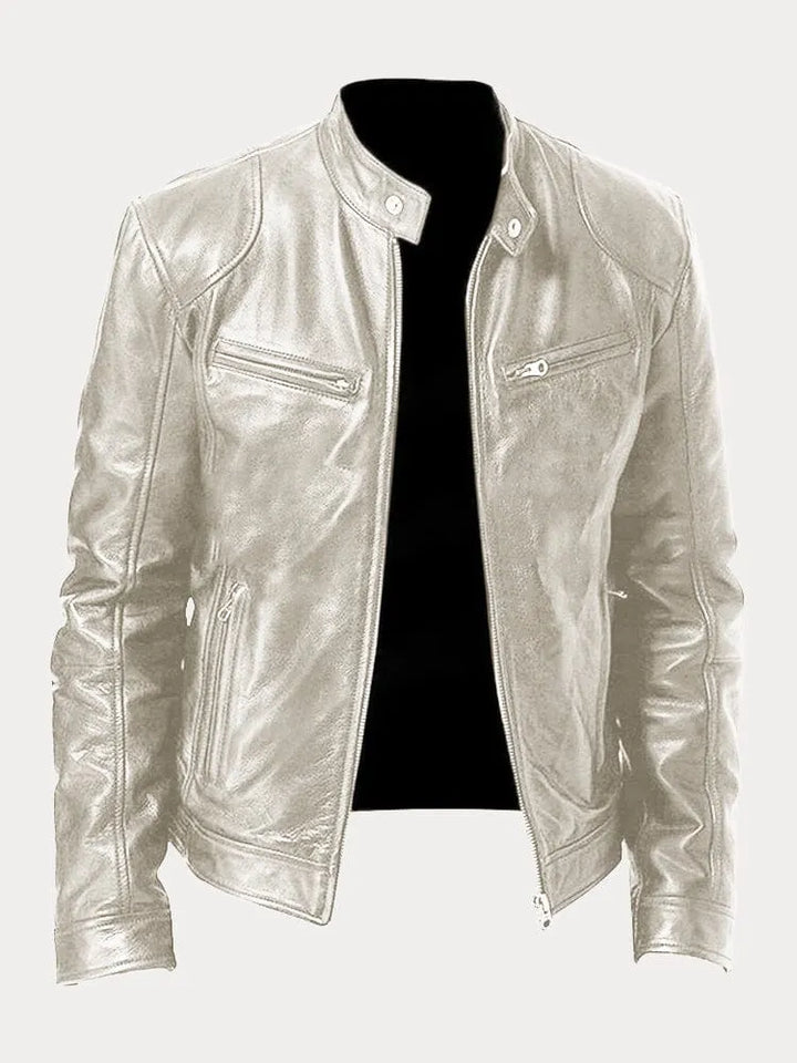 Ludwig | Jacke in Lederoptik