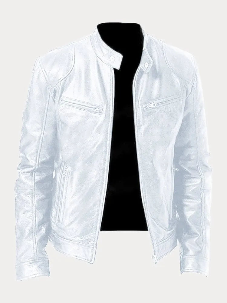 Ludwig | Jacke in Lederoptik