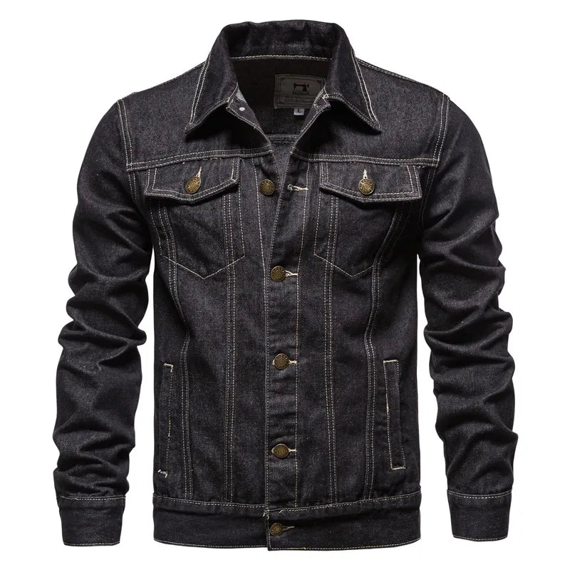 Mira | Denim-Motorradjacke für Herren – robust &amp; zeitlos