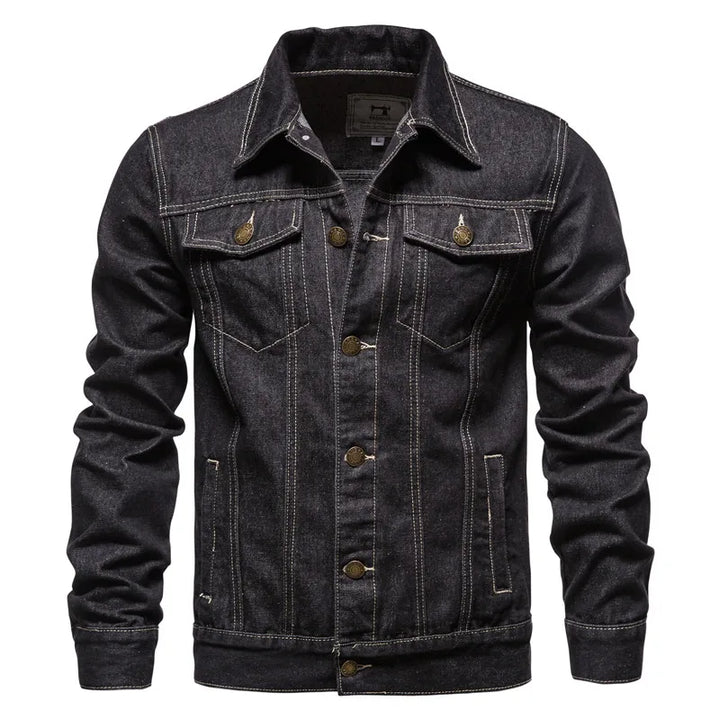 Mira | Denim-Motorradjacke für Herren – robust &amp; zeitlos