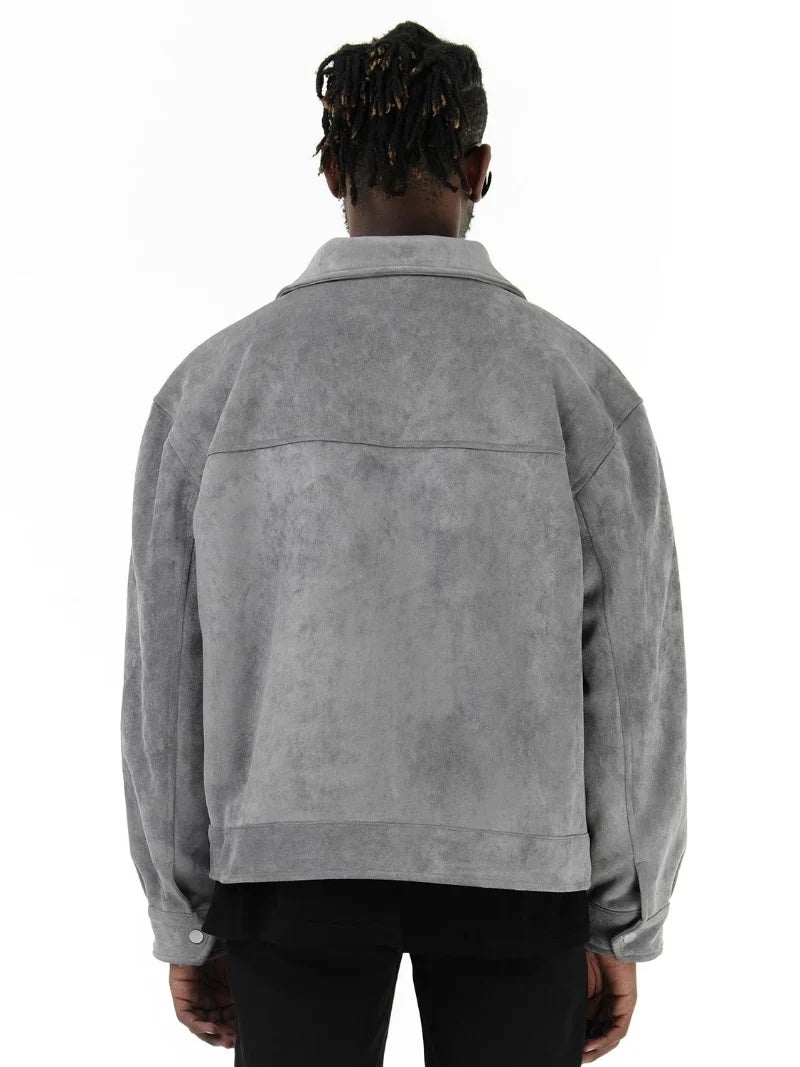 Mira | Oversized Wildleder-Jacke für Herren