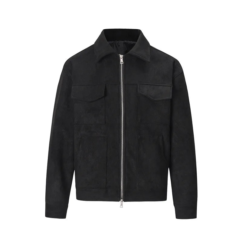Mira | Oversized Wildleder-Jacke für Herren