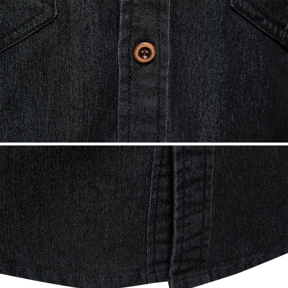 Mira | Denim-Overshirt für Herren – Comfort Fit