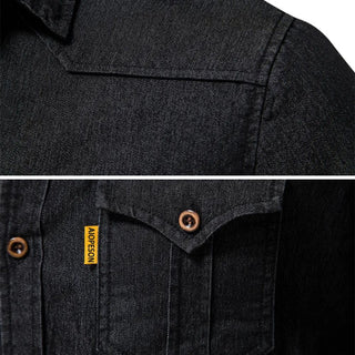 Mira | Denim-Overshirt für Herren – Comfort Fit