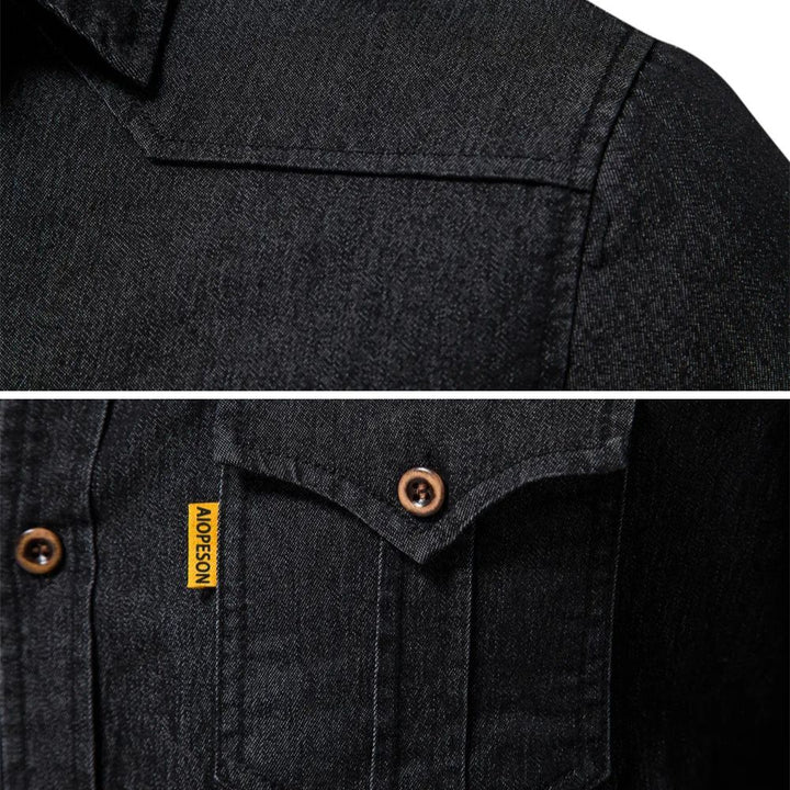 Mira | Denim-Overshirt für Herren – Comfort Fit