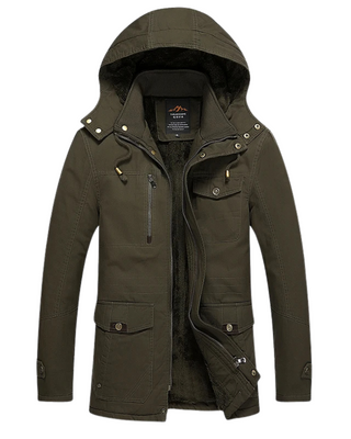 Jakob | Baumwoll-Winterjacke gefüttert