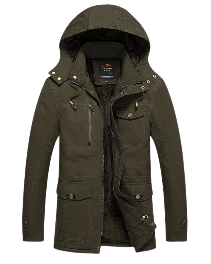 Jakob | Baumwoll-Winterjacke gefüttert