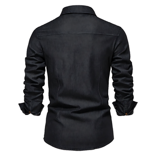 Mira | Denim-Overshirt für Herren – Comfort Fit