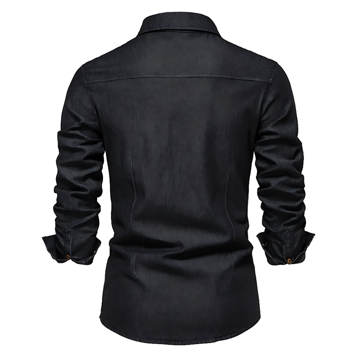 Mira | Denim-Overshirt für Herren – Comfort Fit