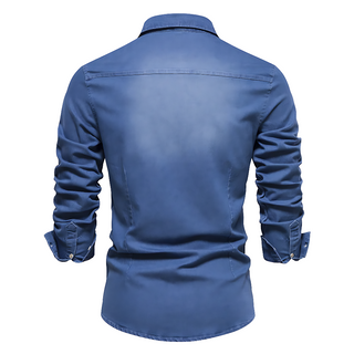 Mira | Denim-Overshirt für Herren – Comfort Fit