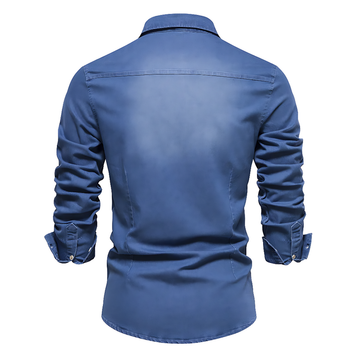 Mira | Denim-Overshirt für Herren – Comfort Fit