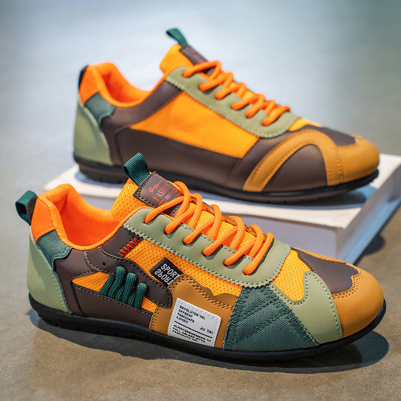Rune Retro Racer Sneaker Orange Seite