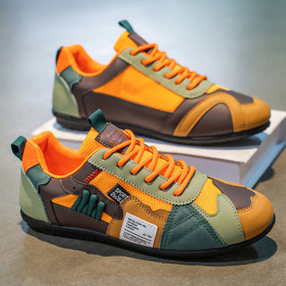 Rune Retro Racer Sneaker Orange Seite