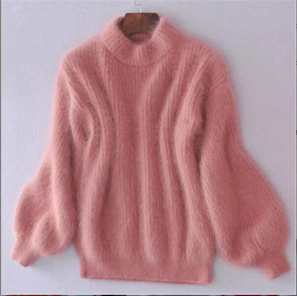 Emilie™ - Locker gestrickter Wollpullover