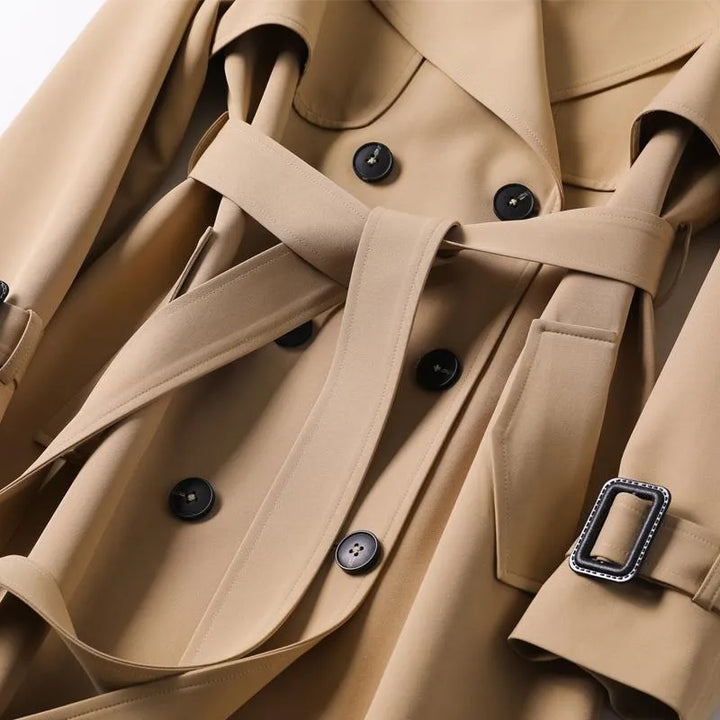 Jualita – Klassischer Trenchcoat für Damen