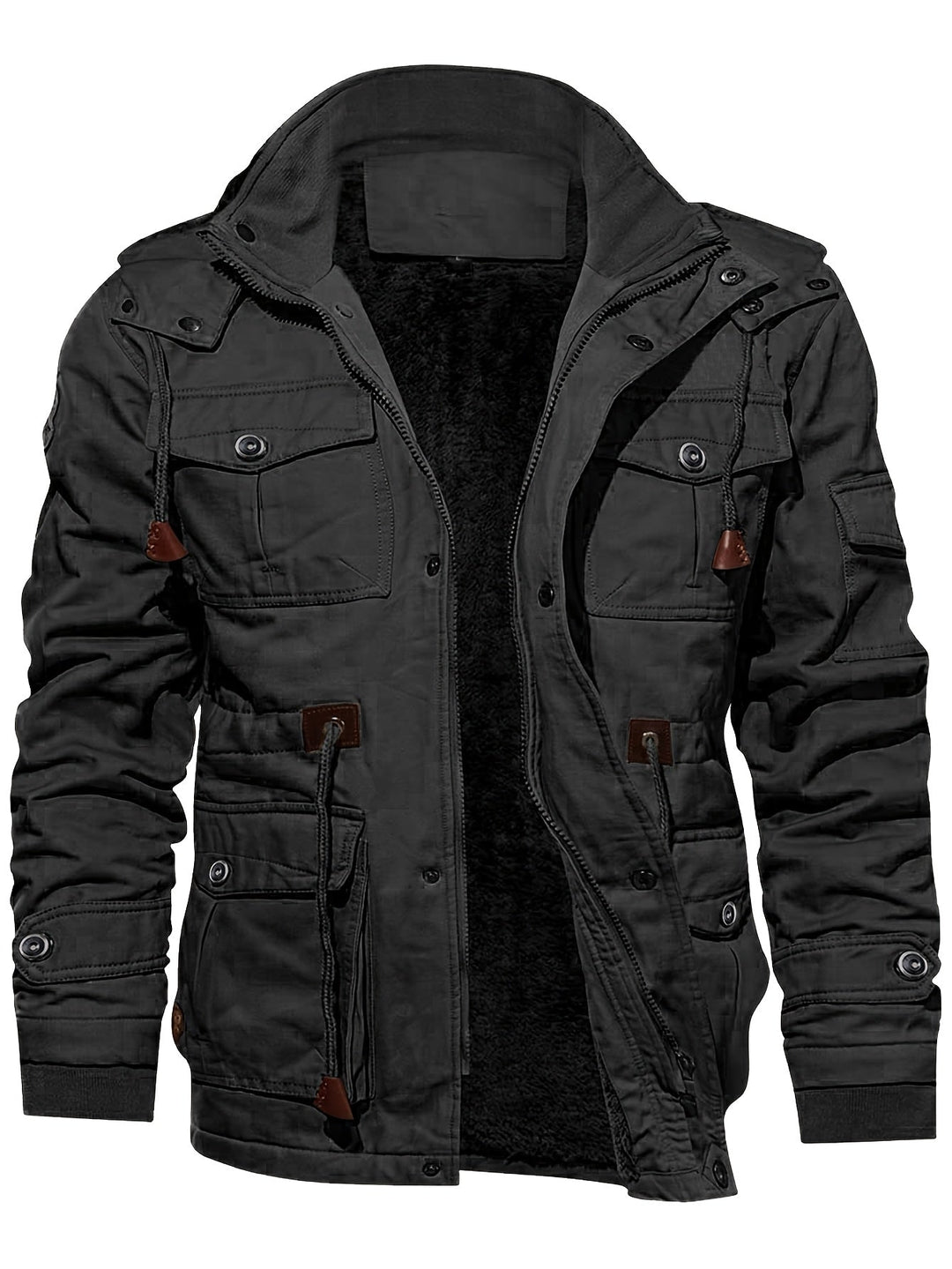 Mira | Lange Outdoor-Herrenjacke – Heavy-Duty &amp; warm gefüttert