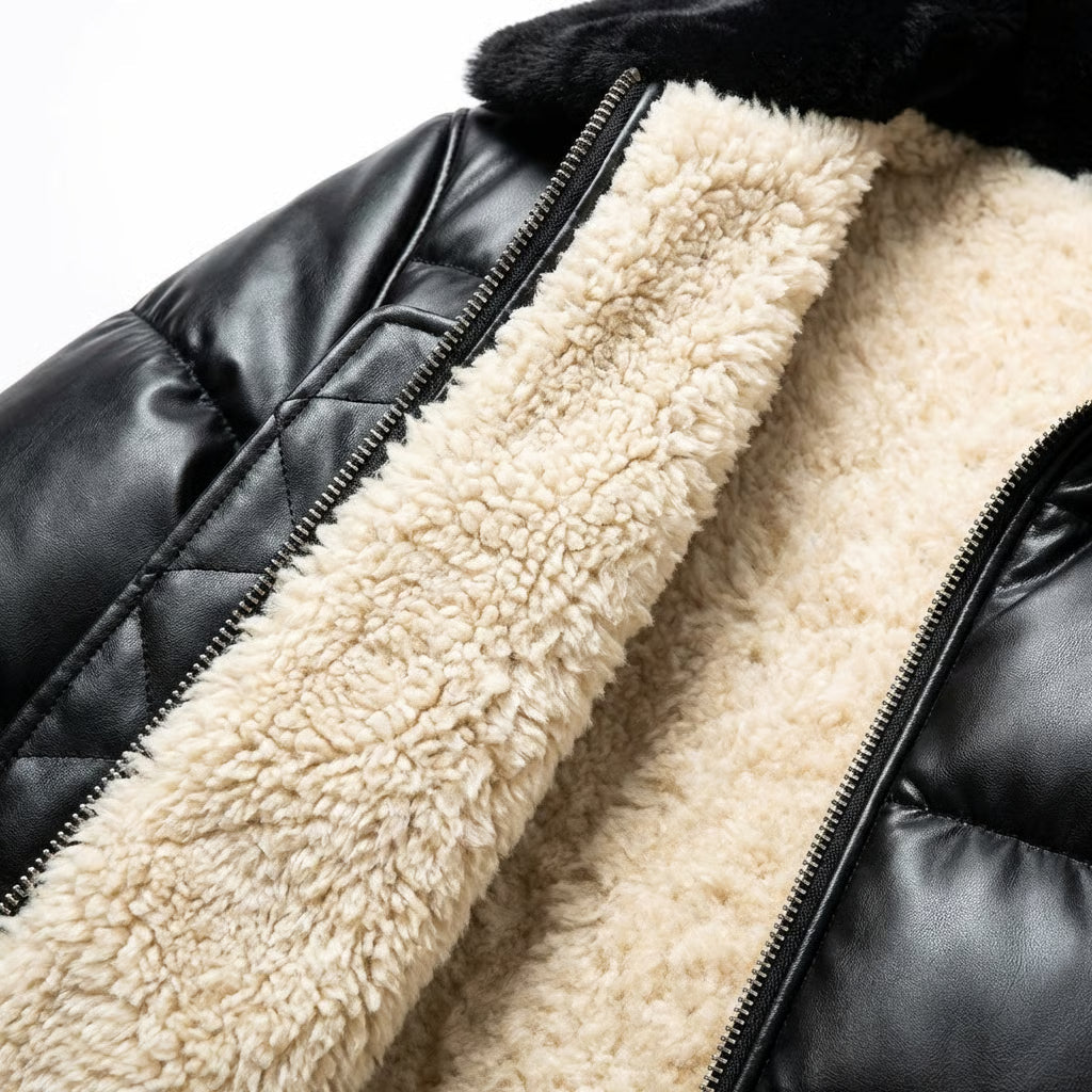 Mira | Warme Steppjacke für Herren im Vintage-Look