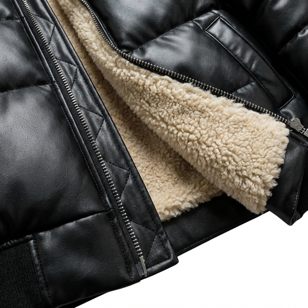 Mira | Warme Steppjacke für Herren im Vintage-Look